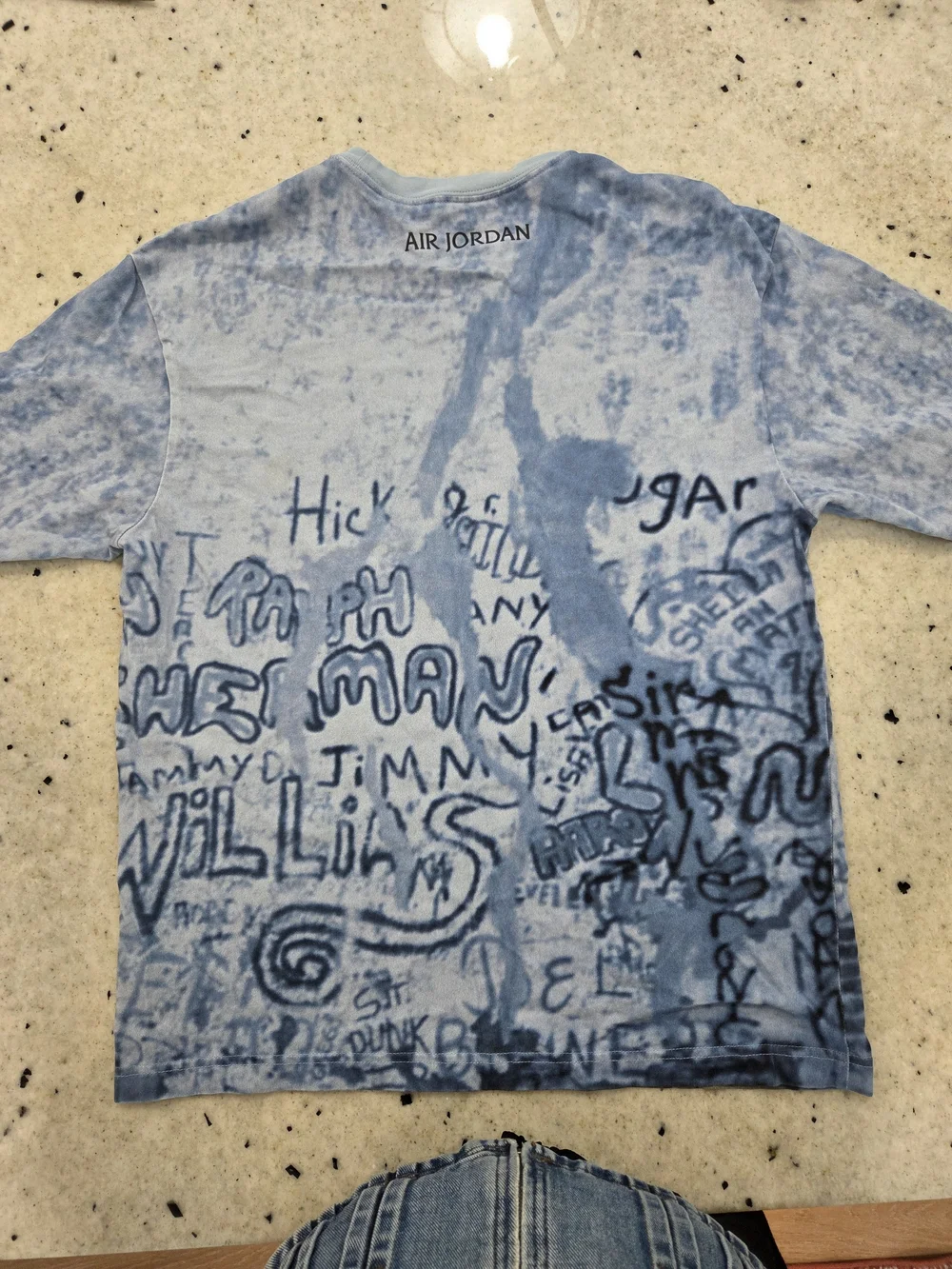 AIR Jordan Blue Graphic Basketball Tee